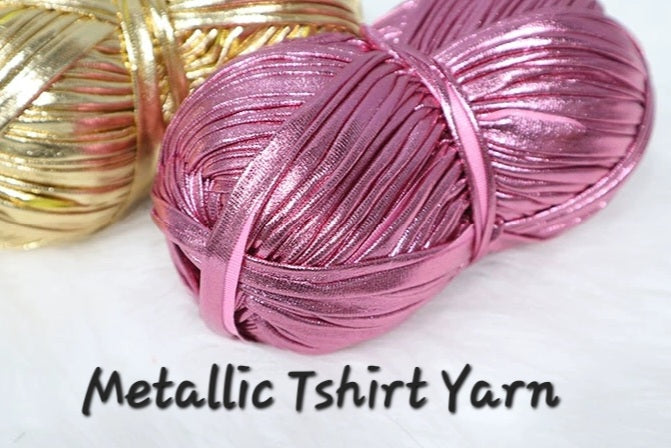 Metallic T-Shirt Yarn