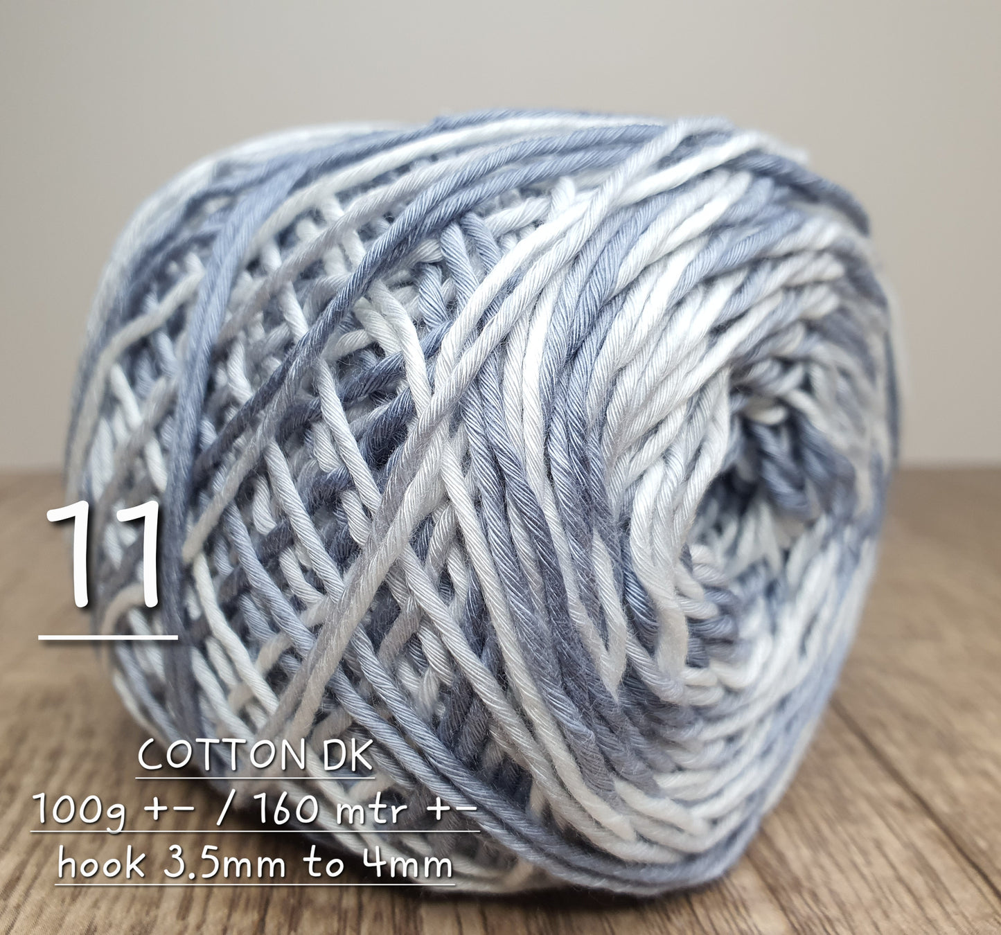 Cotton Yarn Mix Color 100g