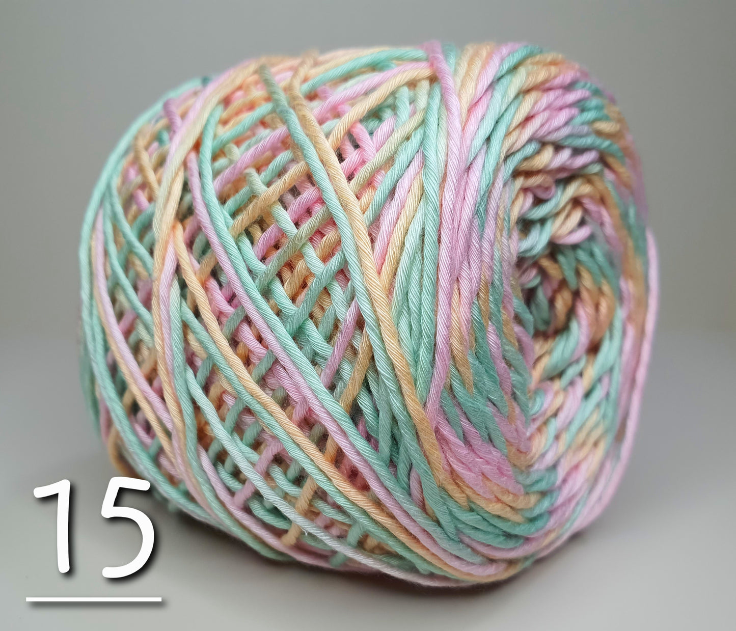 Cotton Yarn Mix Color 100g
