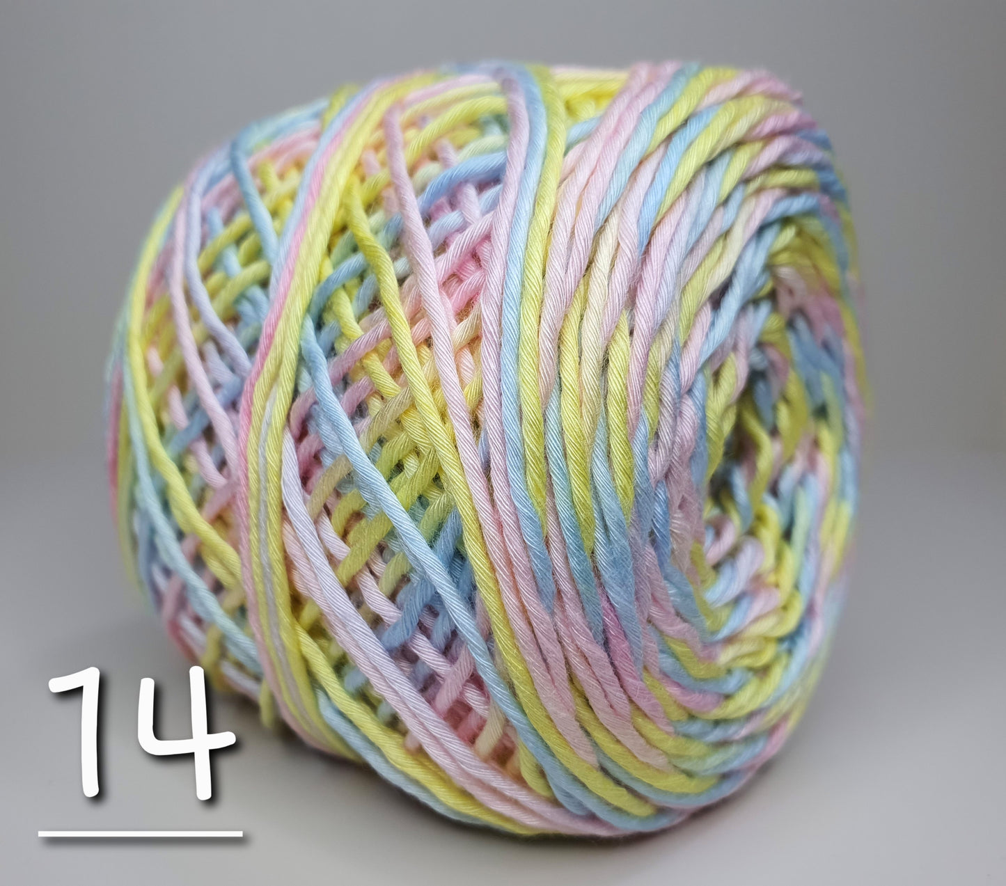 Cotton Yarn Mix Color 100g