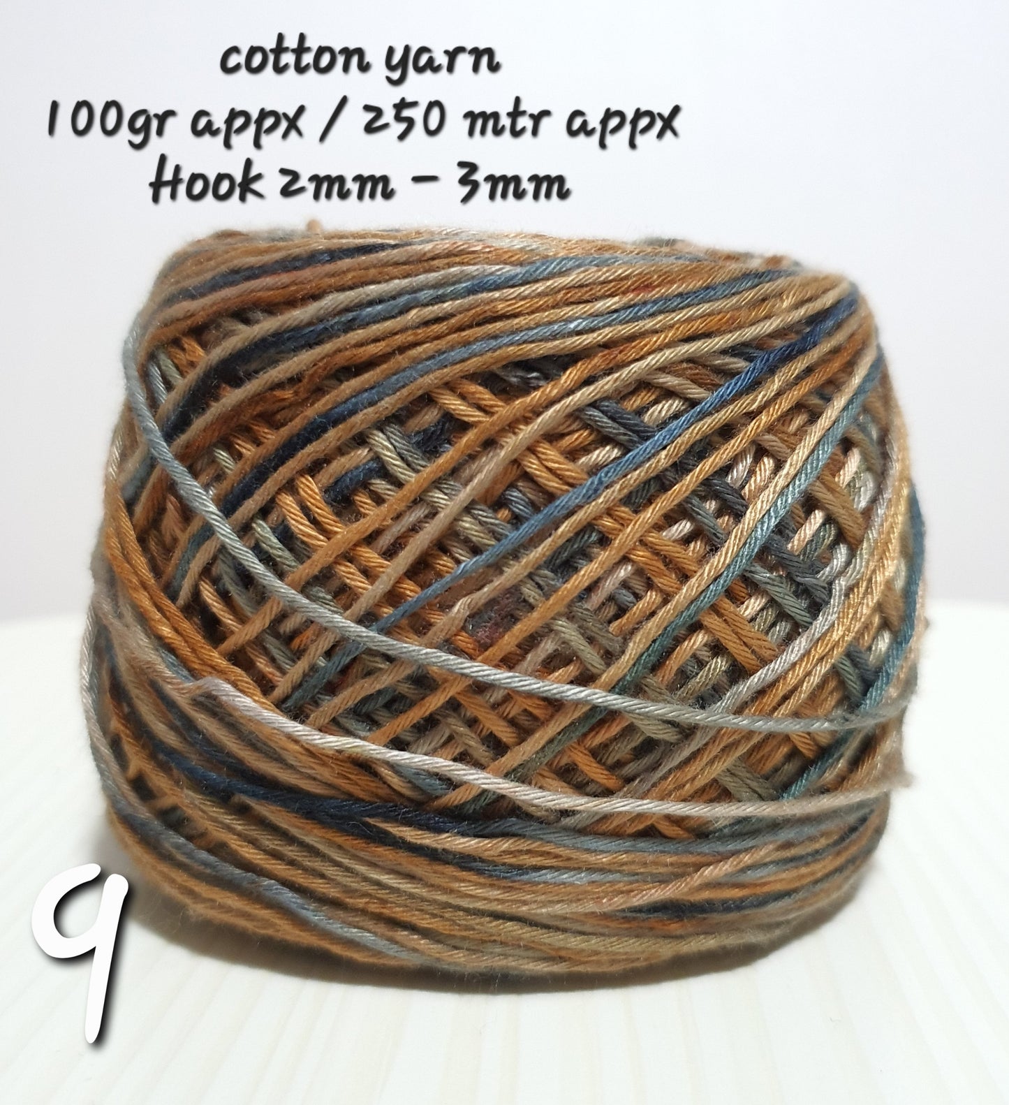Cotton Yarn Mix Color 100g