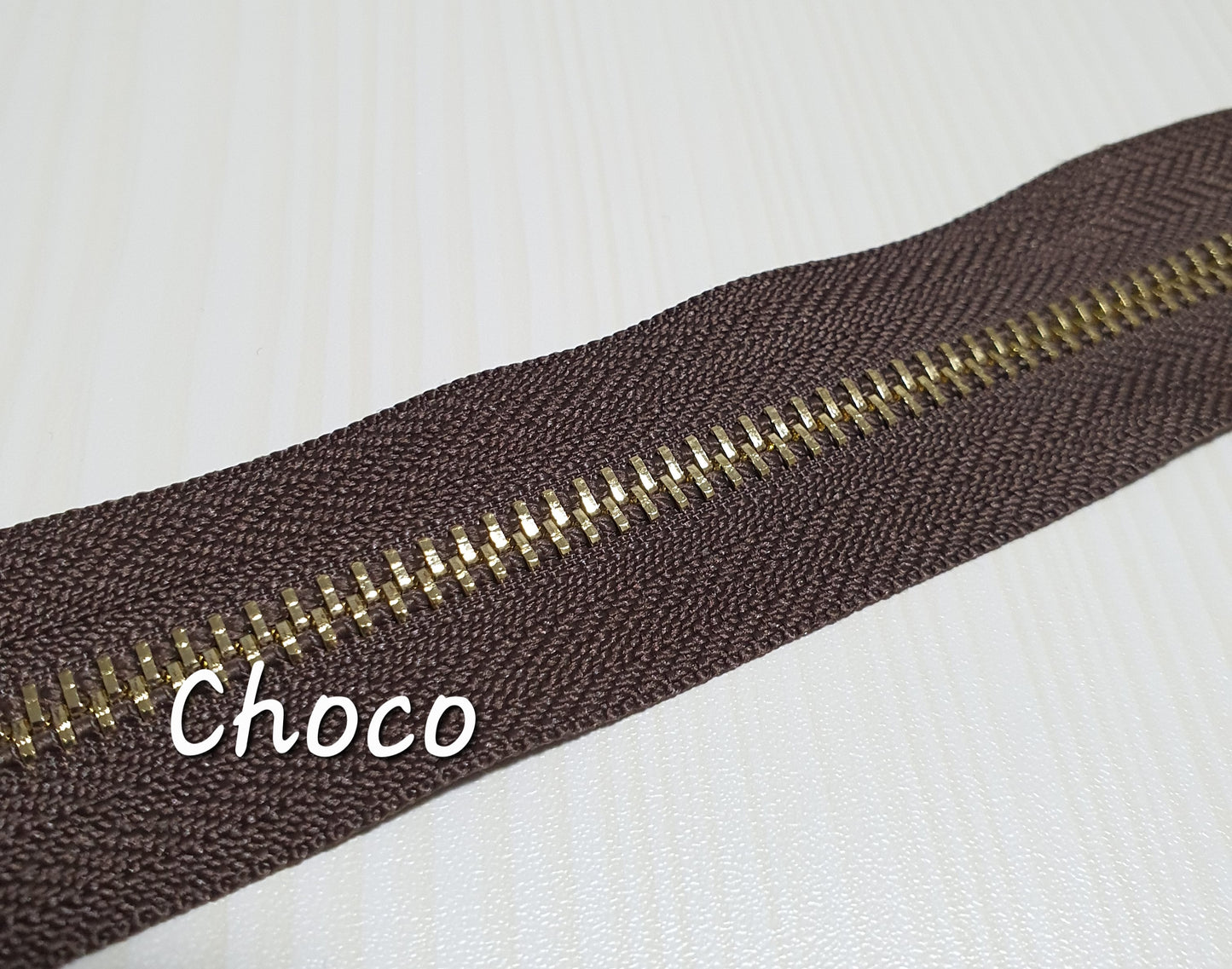 Metal Gold Zipper size #3 and #5 45cm