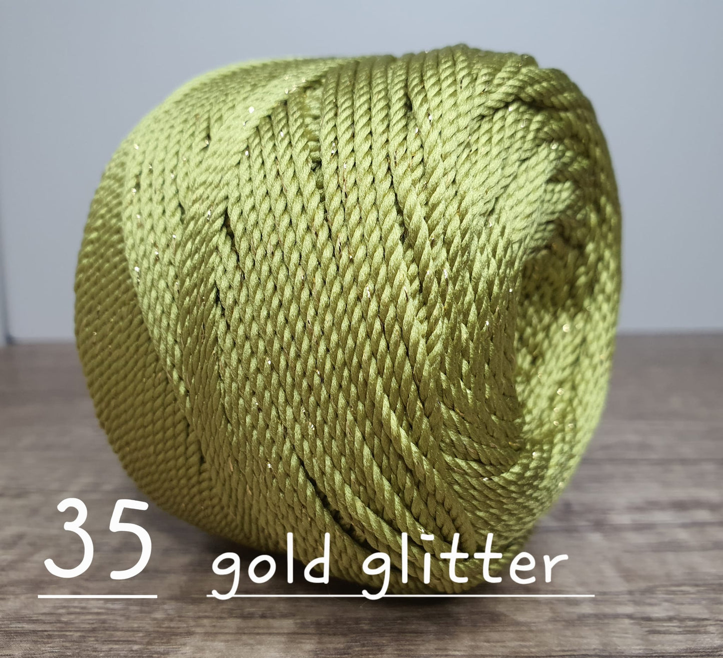 Polyester Glitter Yarn 100g