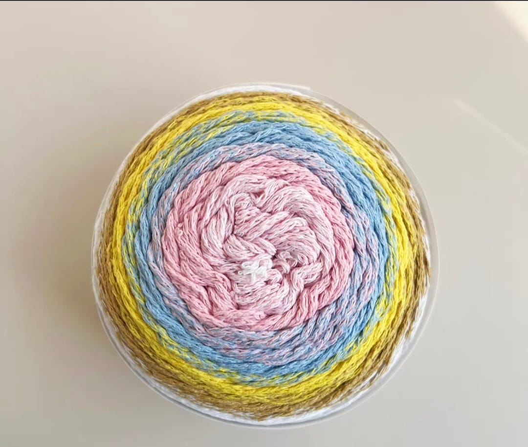 Cotton Macrame Cake Yarn