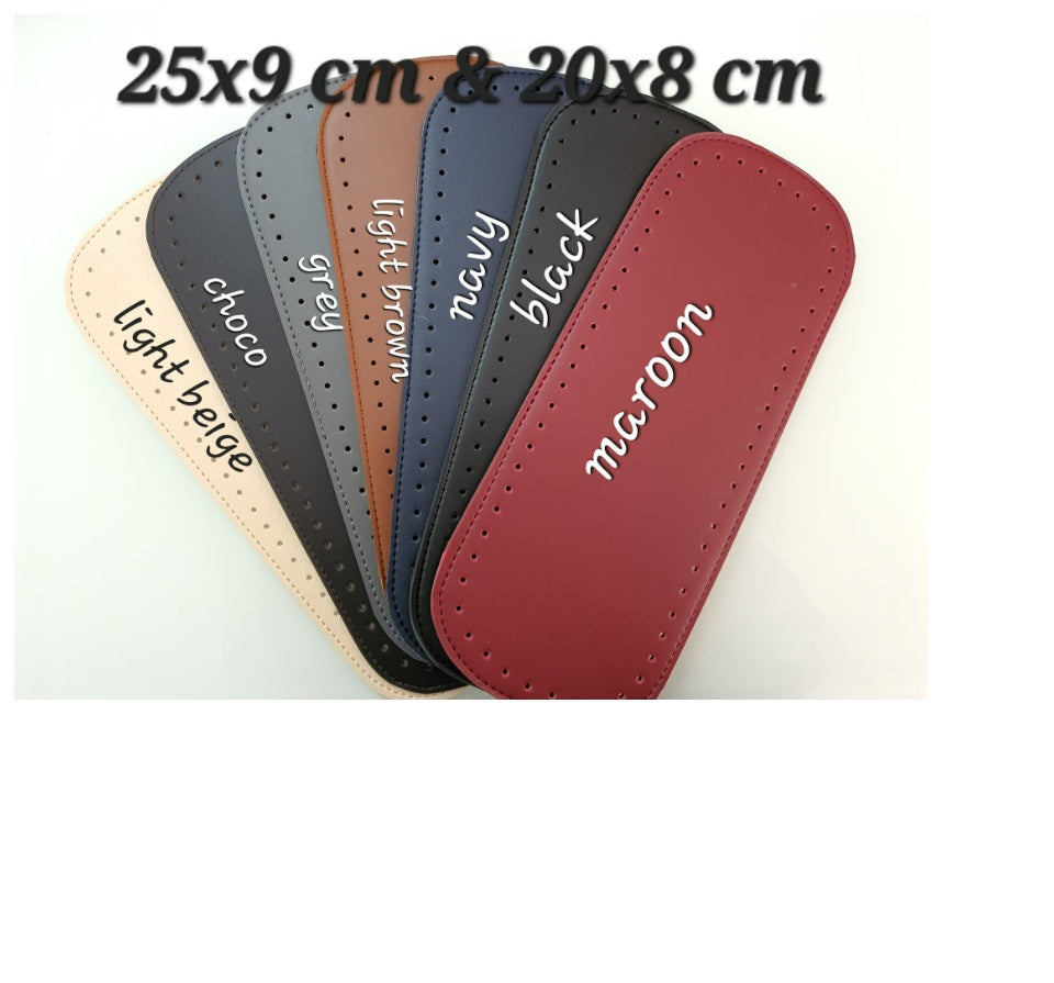 Base Bag DIY Hard Type Double Side Rectangle & Round Various Sizes and Colours