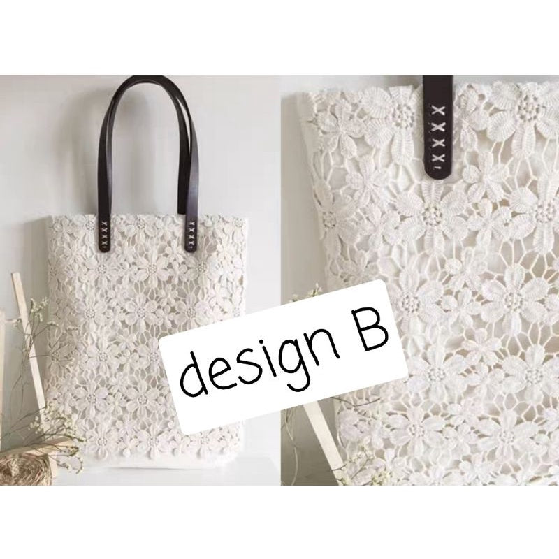 Bag Handle Strap Replacement Shoulder Length PU Leather DIY per pair