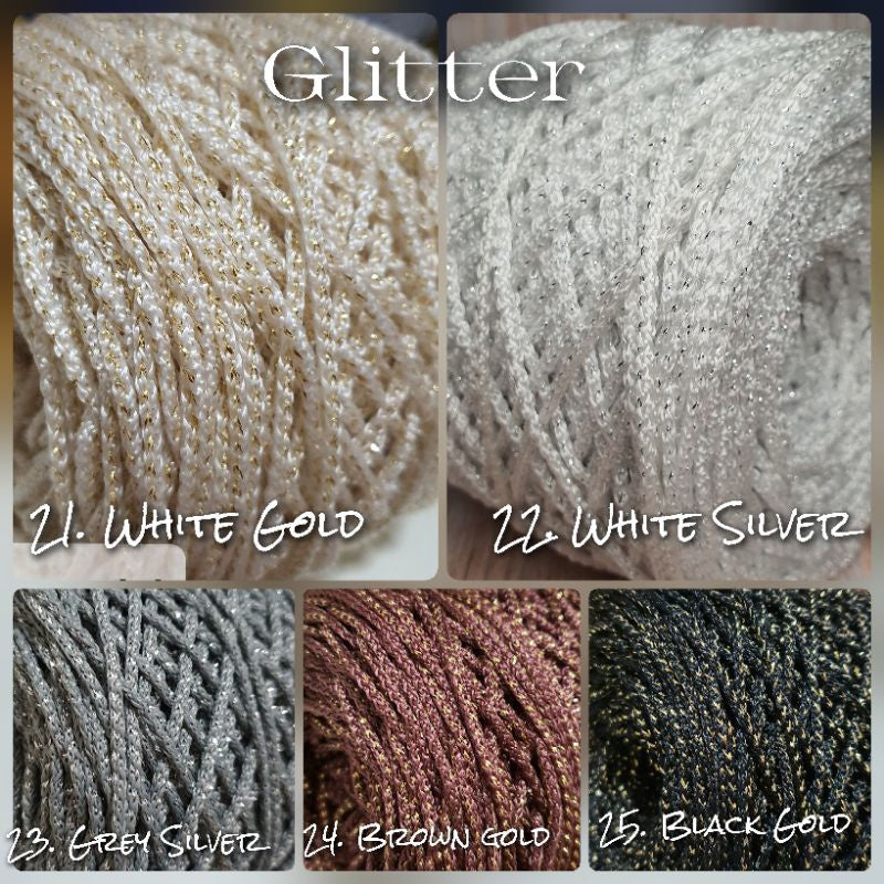Rope Yarn 3mm Thickness Hollow Macrame Cord