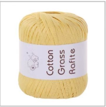 Cotton Raffia Grass/ Straw 4mm width