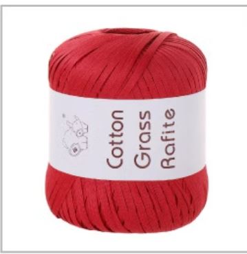 Cotton Raffia Grass/ Straw 4mm width