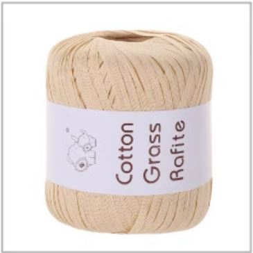 Cotton Raffia Grass/ Straw 4mm width