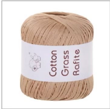Cotton Raffia Grass/ Straw 4mm width