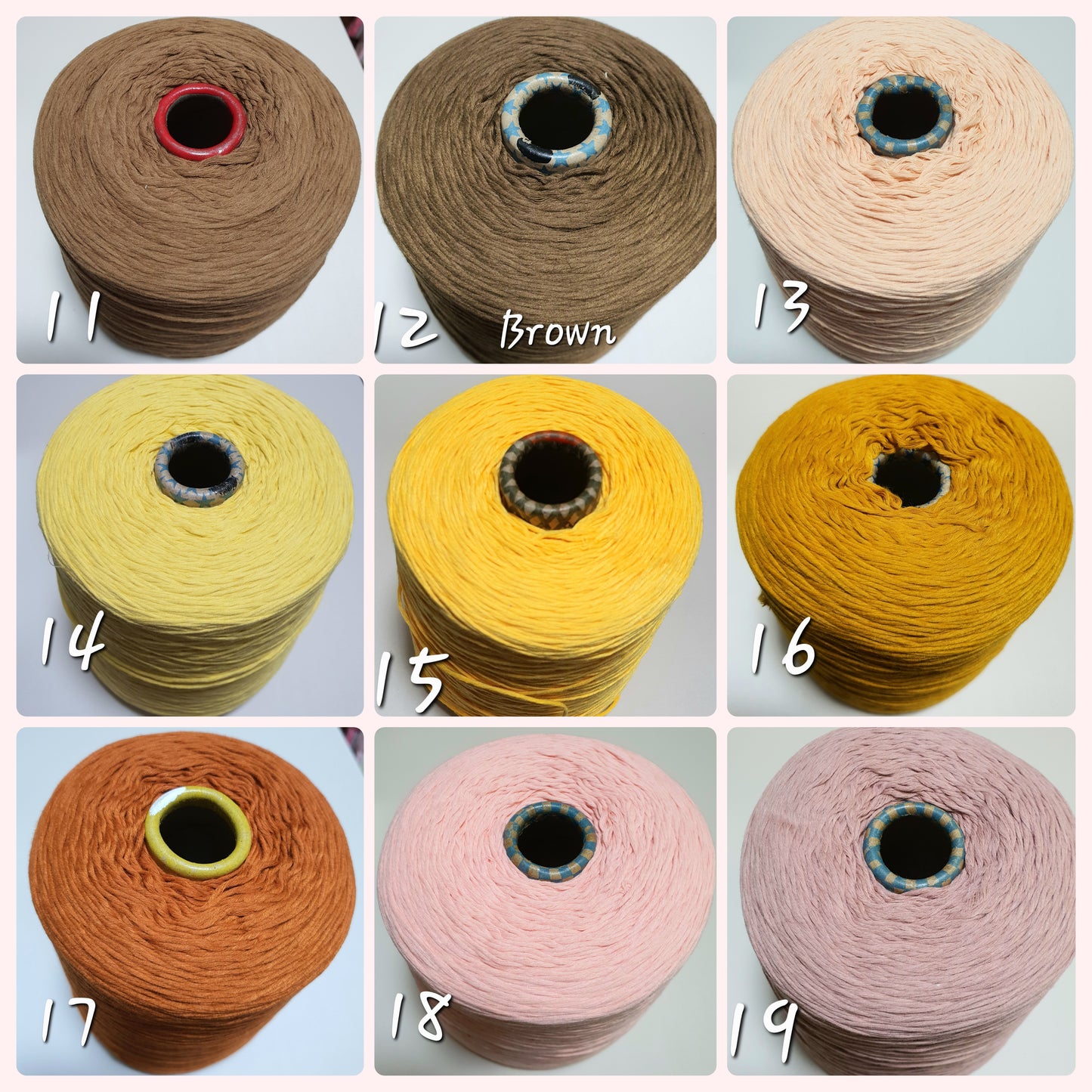 Combed Cotton yarn in cones