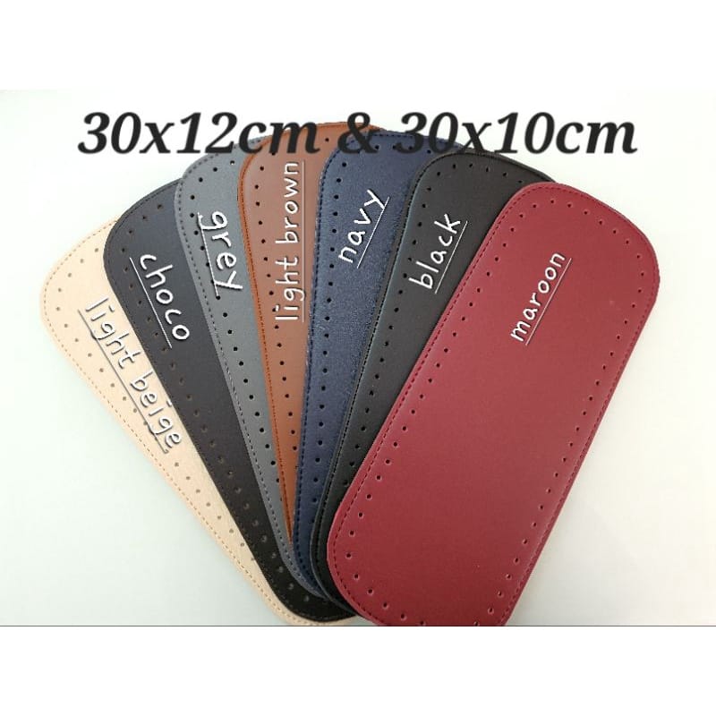 Base Bag DIY Hard Type Double Side Rectangle & Round Various Sizes and Colours