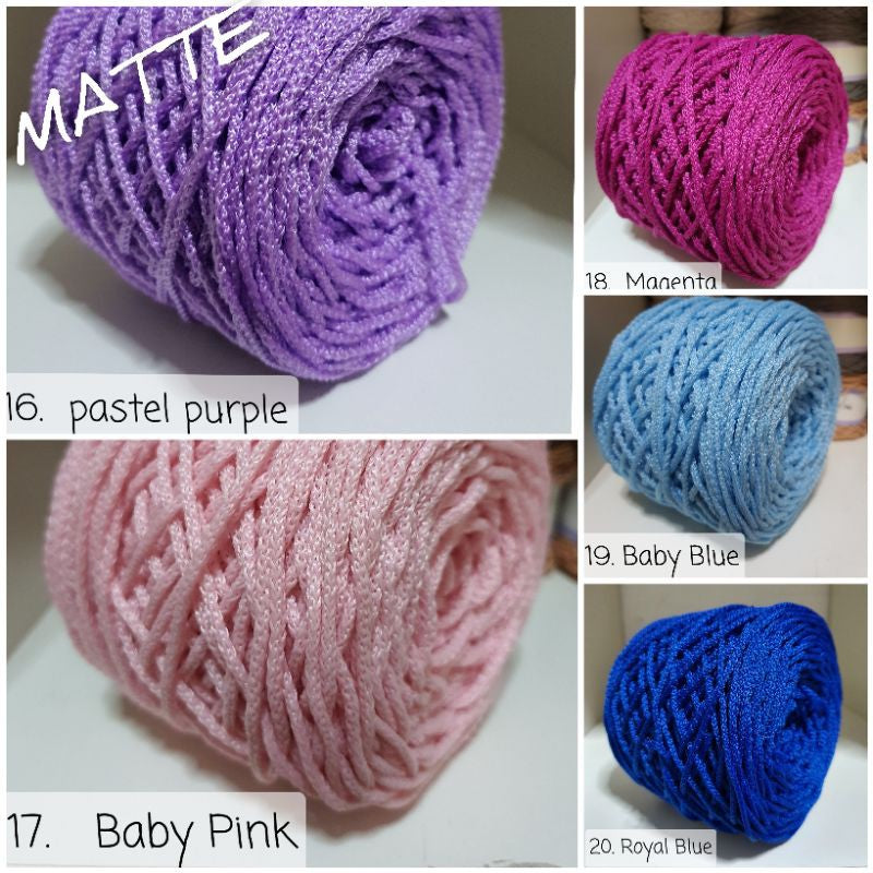 Rope Yarn 3mm Thickness Hollow Macrame Cord