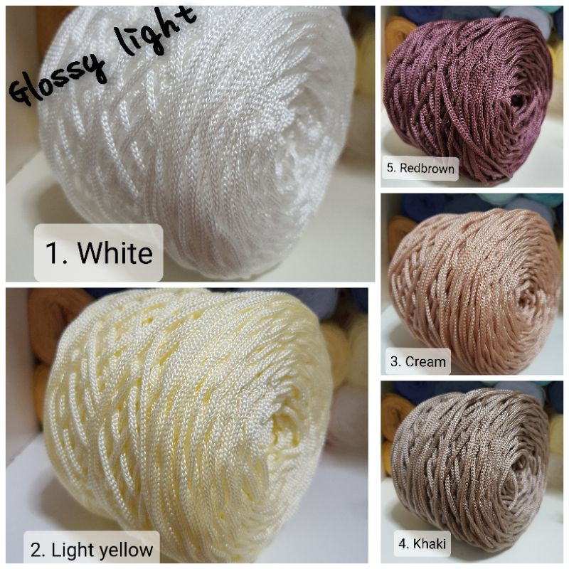 Rope Yarn 3mm Thickness Hollow Macrame Cord