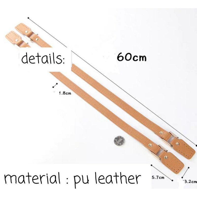 Bag Strap PU Leather DIY Bag Shoulder Length Sew On