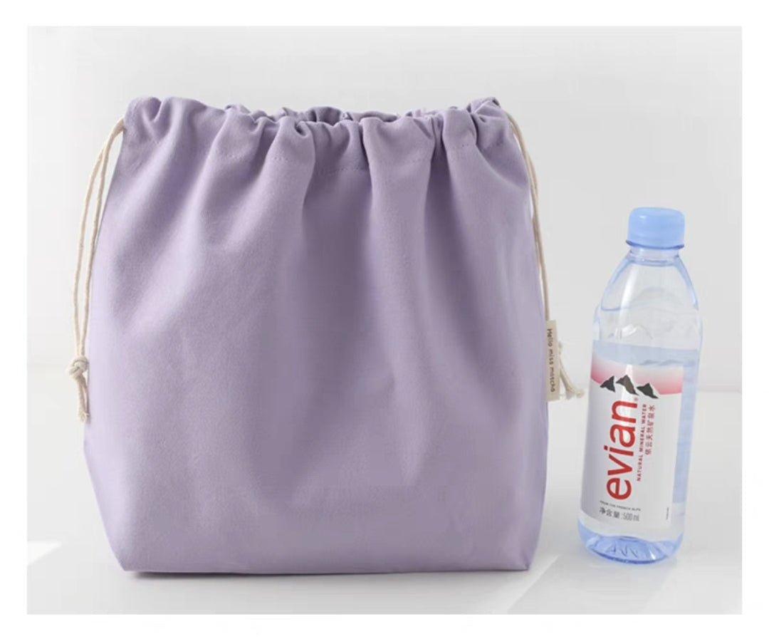 Drawstring inner bag for diy bag adjustable design
