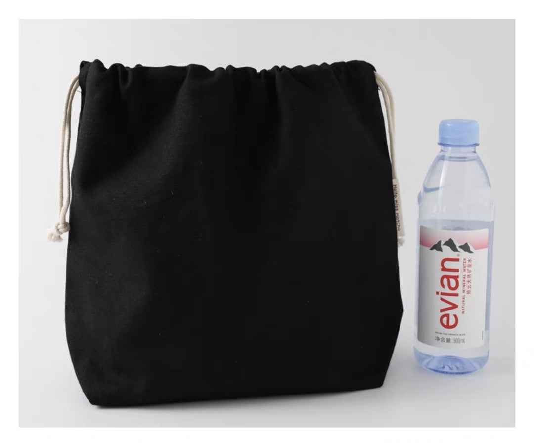Drawstring inner bag for diy bag adjustable design