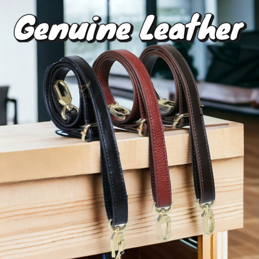 Genuine Leather Sling Bag Strap Adjustable DIY