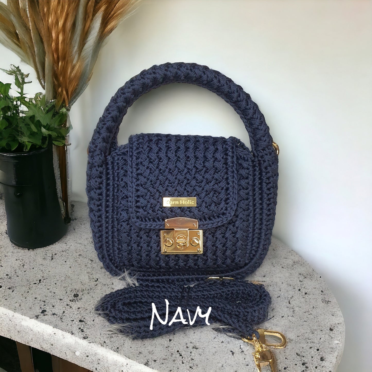 HANDMADE Crochet Weave Bag