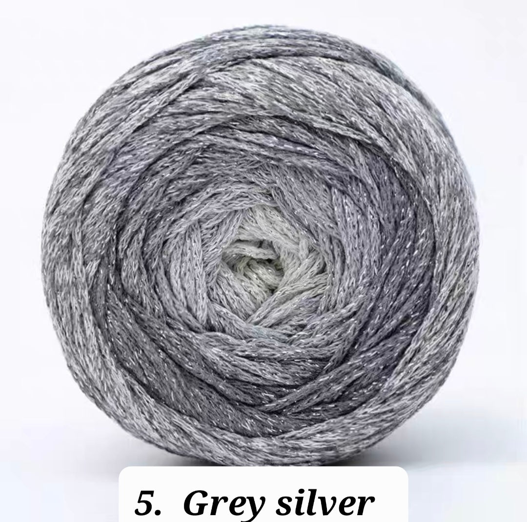 Cotton cake glitter for bag , pouches project