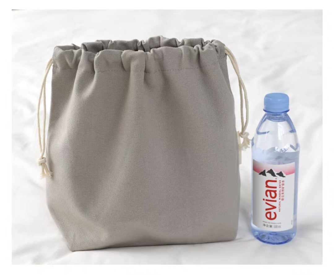 Drawstring inner bag for diy bag adjustable design
