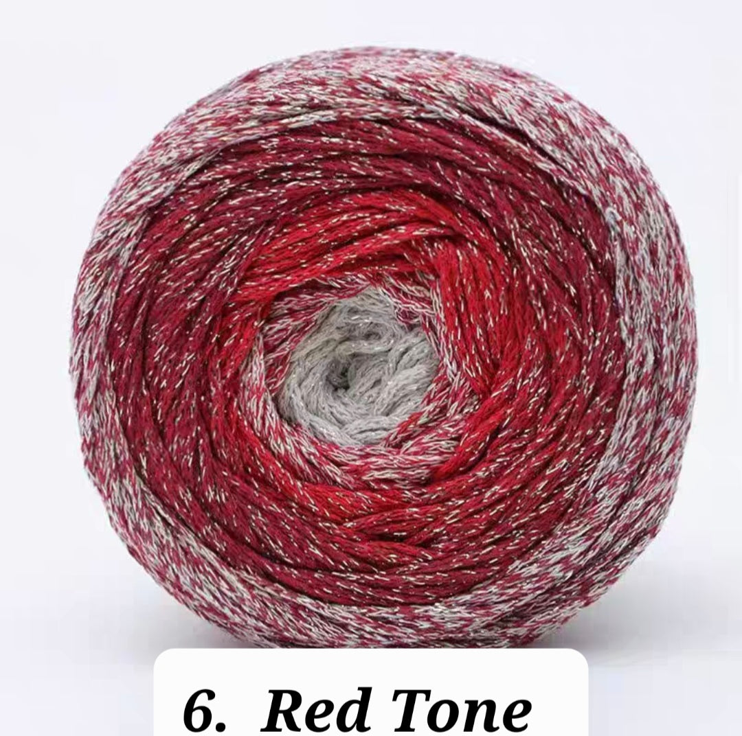 Cotton cake glitter for bag , pouches project