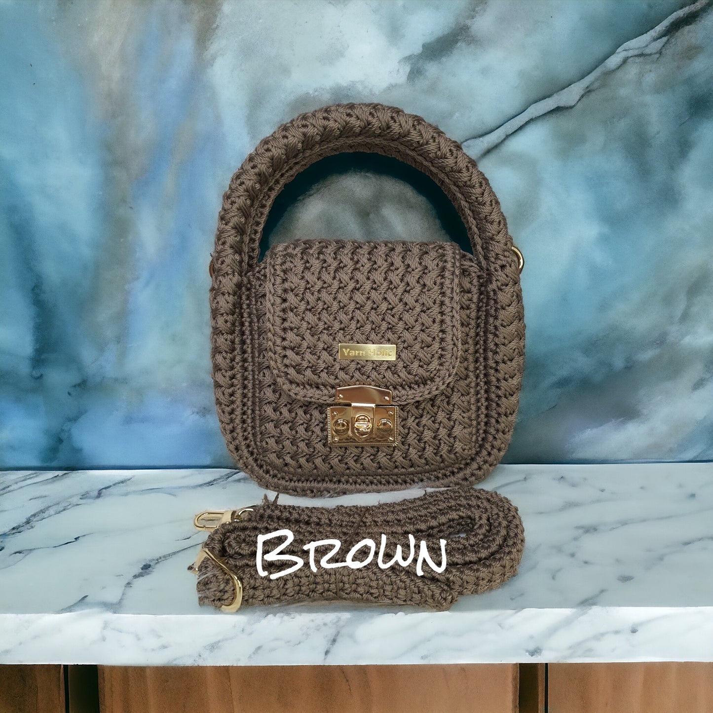 HANDMADE Crochet Weave Bag