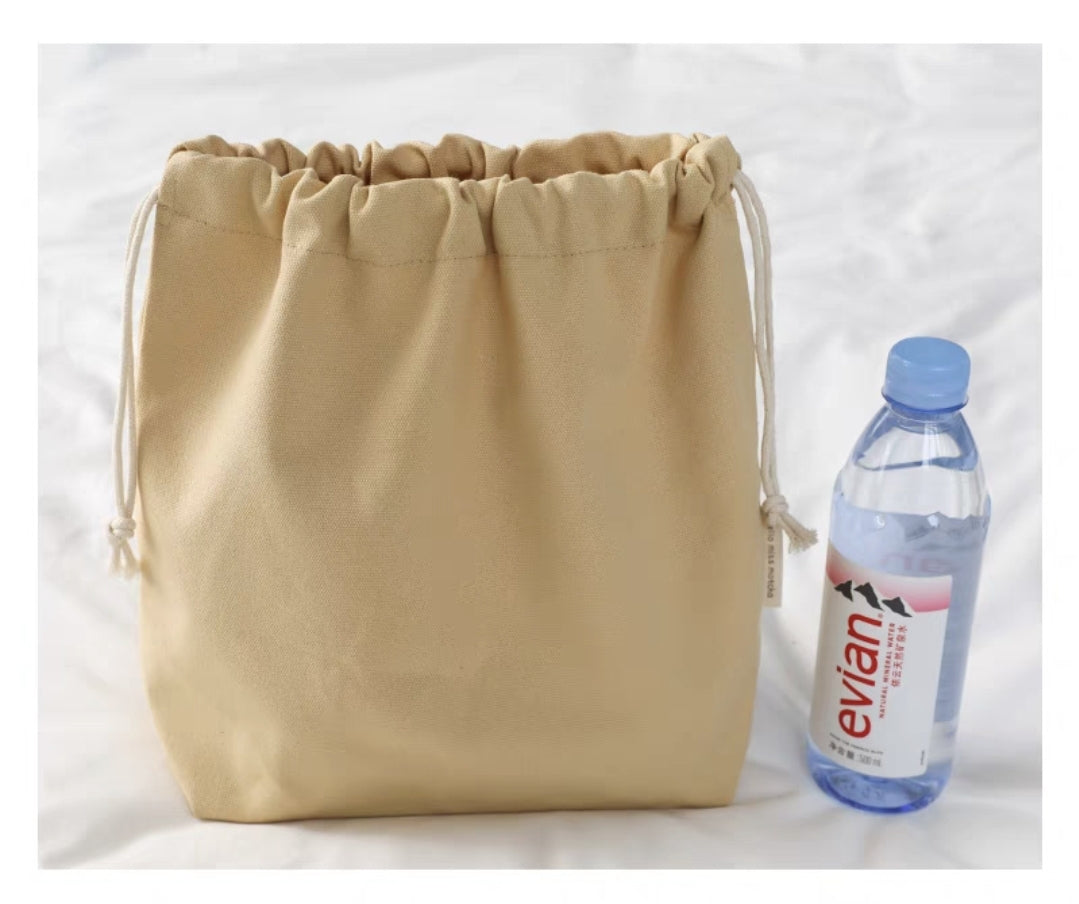Drawstring inner bag for diy bag adjustable design