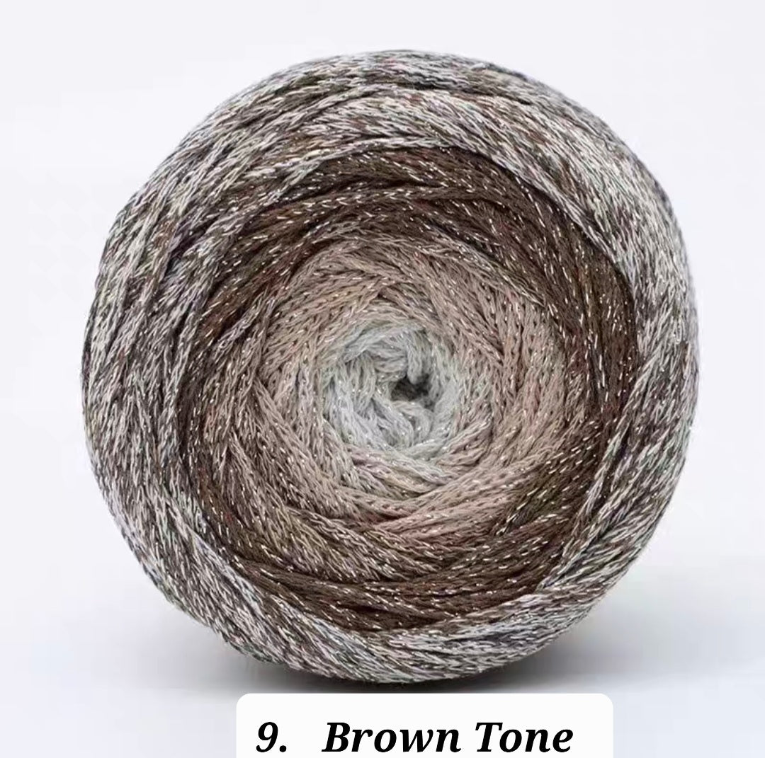 Cotton cake glitter for bag , pouches project