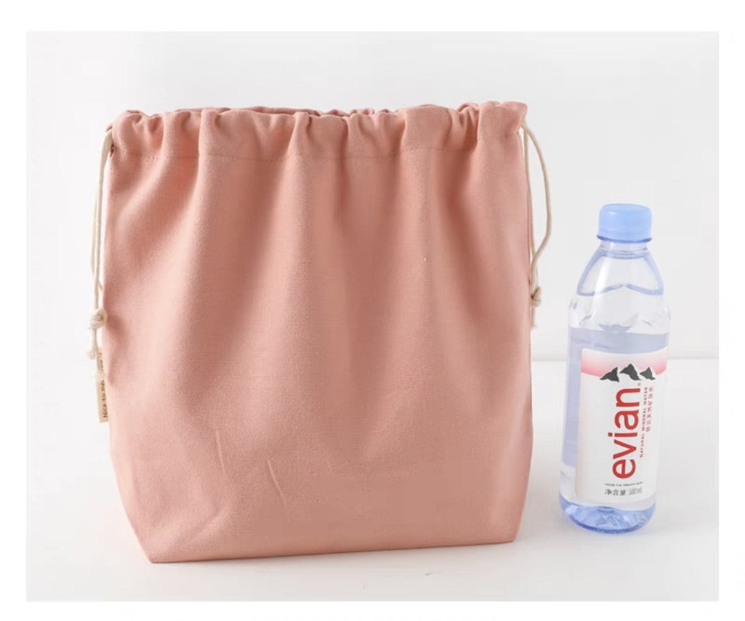 Drawstring inner bag for diy bag adjustable design