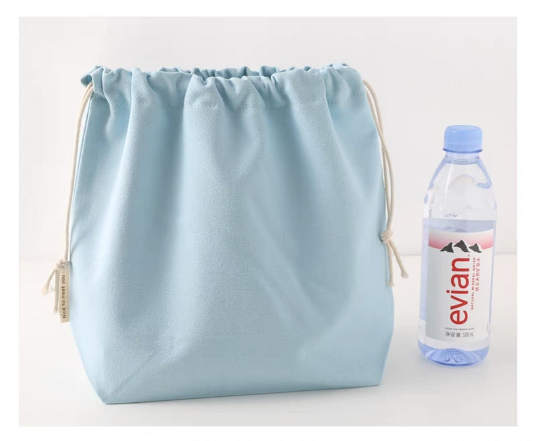 Drawstring inner bag for diy bag adjustable design