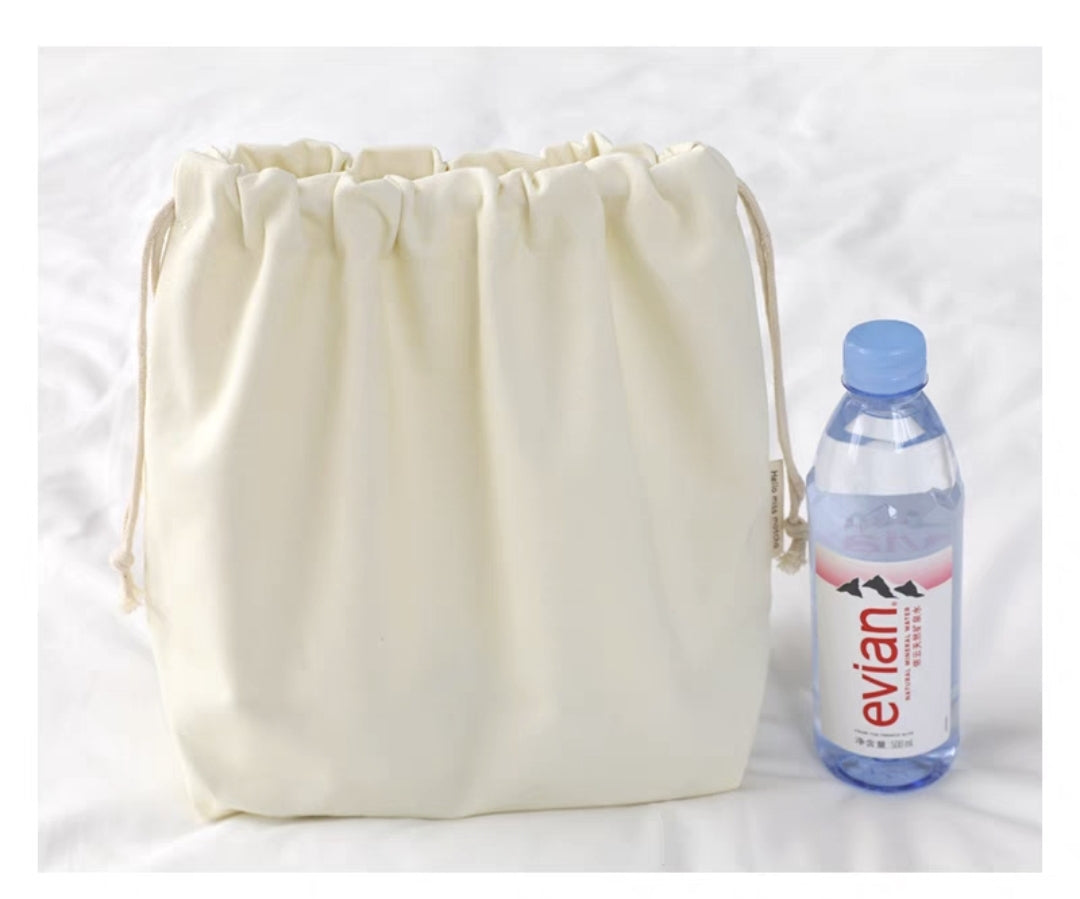 Drawstring inner bag for diy bag adjustable design