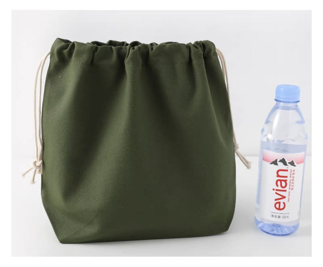 Drawstring inner bag for diy bag adjustable design