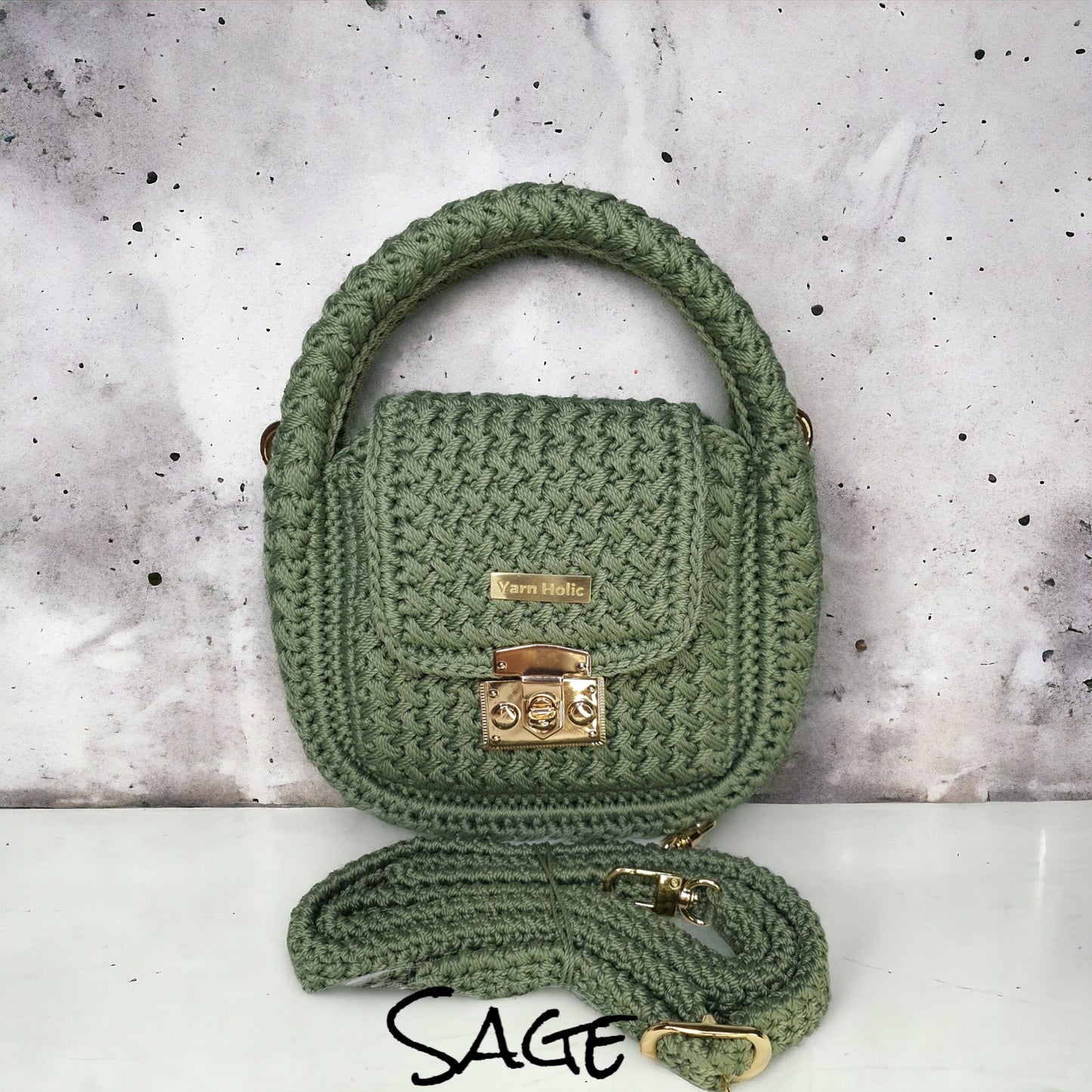 HANDMADE Crochet Weave Bag