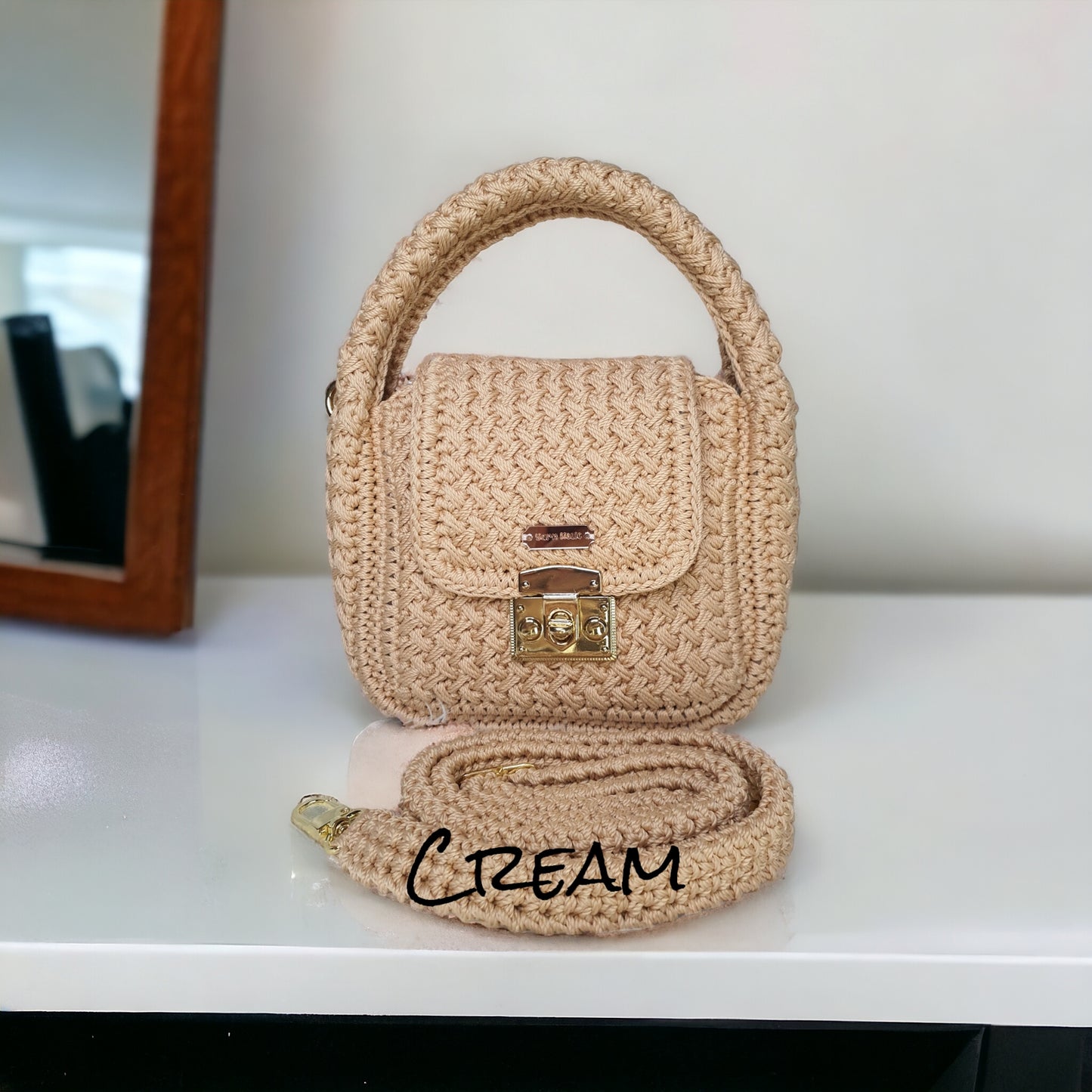 HANDMADE Crochet Weave Bag