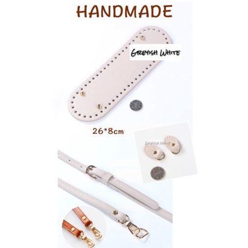 DIY Crochet Bag Accessories Set Base Bag Sling Strap and D Ring