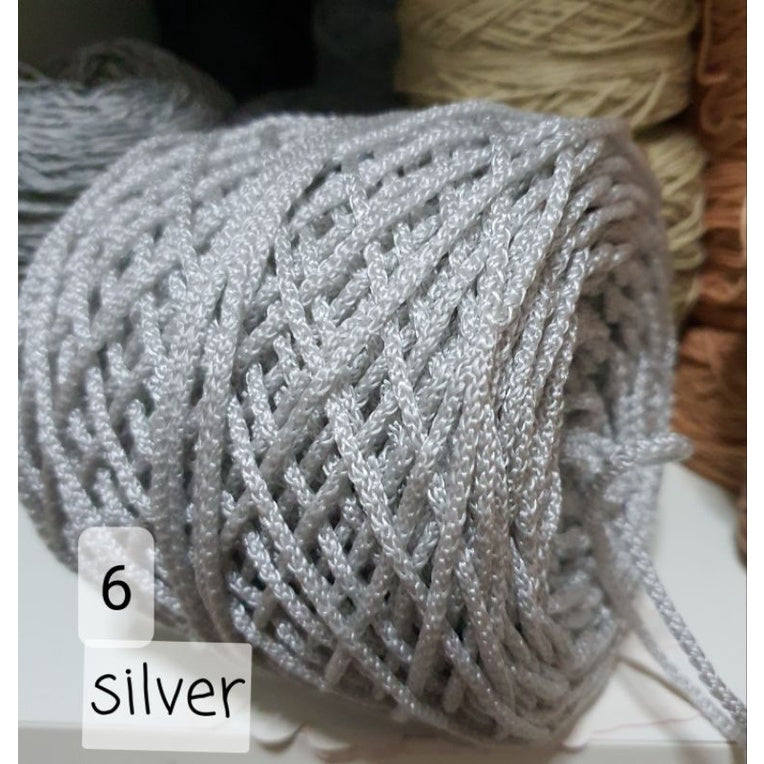 Rope Yarn 3mm Thickness Hollow Macrame Cord