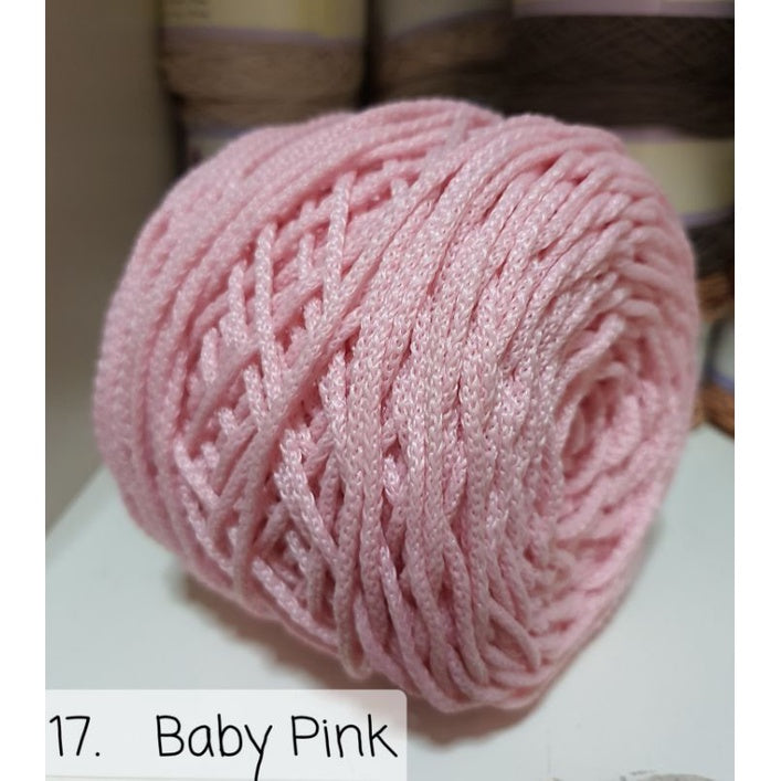 Rope Yarn 3mm Thickness Hollow Macrame Cord