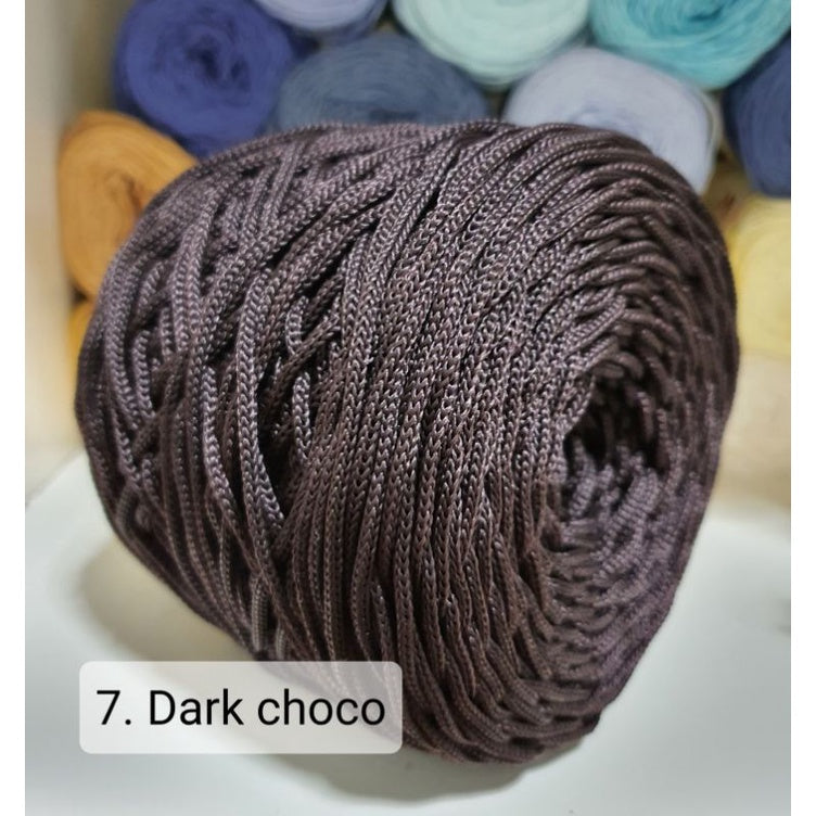 Rope Yarn 3mm Thickness Hollow Macrame Cord