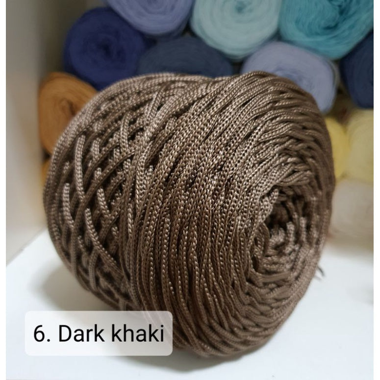 Rope Yarn 3mm Thickness Hollow Macrame Cord