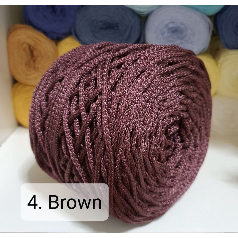 Rope Yarn 3mm Thickness Hollow Macrame Cord