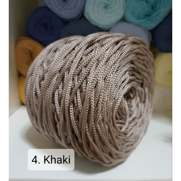 Rope Yarn 3mm Thickness Hollow Macrame Cord