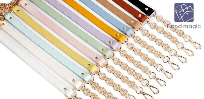 Bag Strap Handle Shoulder Hand Carry Pastel with Chain