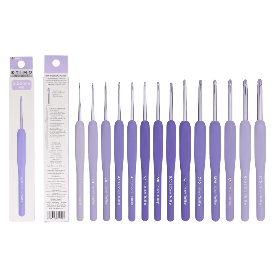 ETIMO Murasaki Crochet Hook with Cushion Grip DIY
