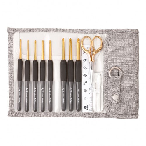 Tulip Etimo Royal Silver Crochet Hook Set Knitting Needle DIY