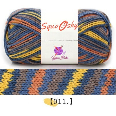 SquoOshy Yarn Mixed Color 6 Ply 100g