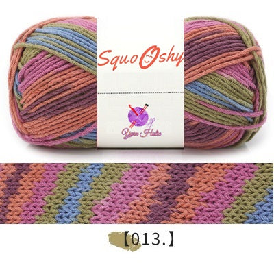 SquoOshy Yarn Mixed Color 6 Ply 100g