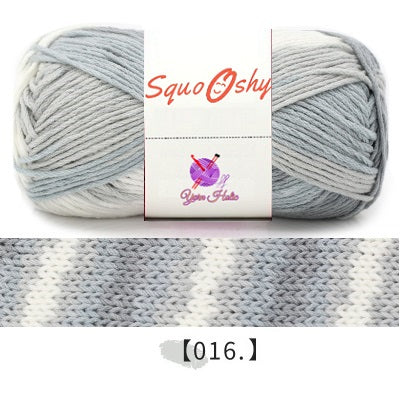 SquoOshy Yarn Mixed Color 6 Ply 100g