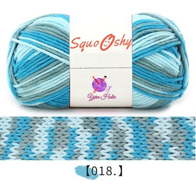 SquoOshy Yarn Mixed Color 6 Ply 100g